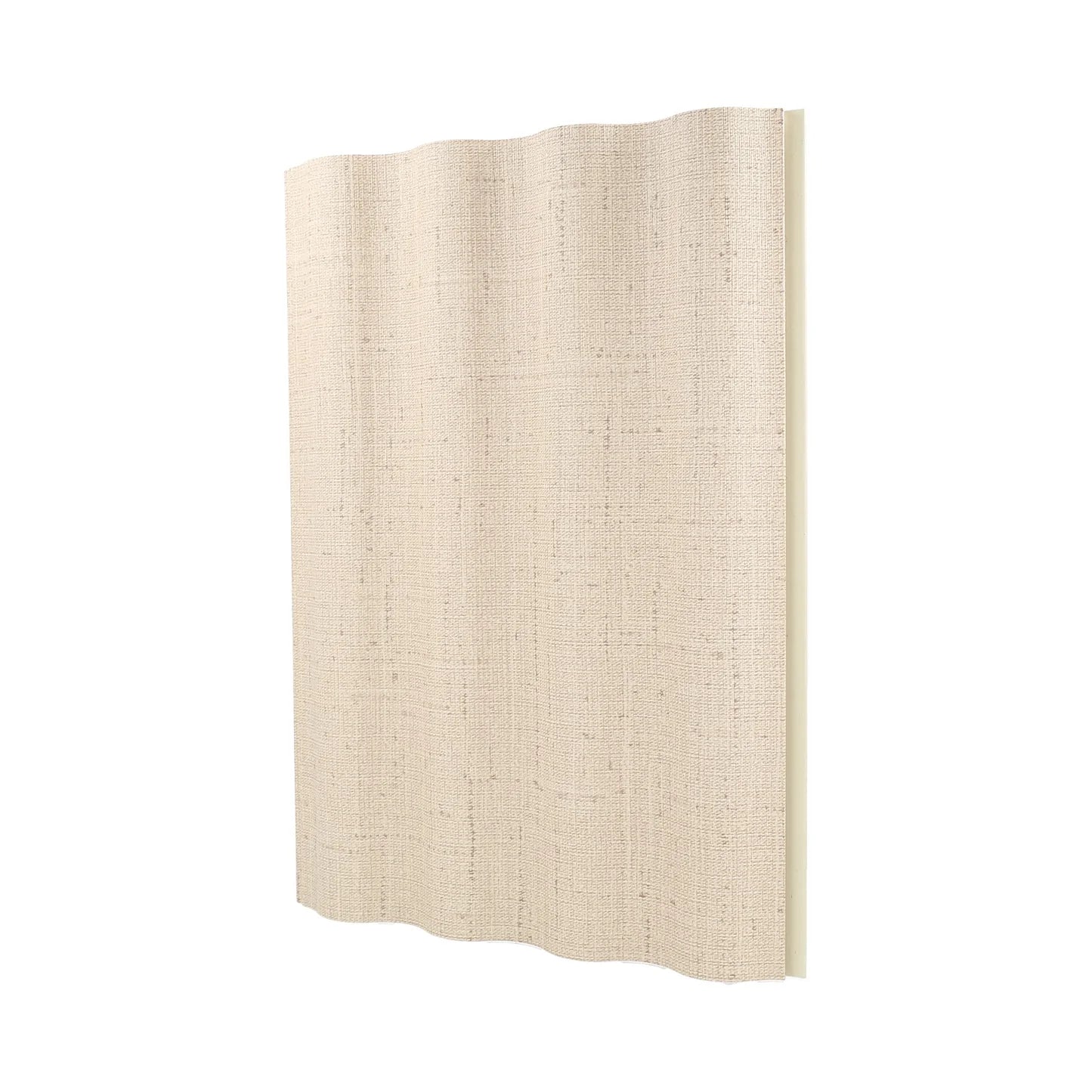 Wave Vanilla Fabric Panel