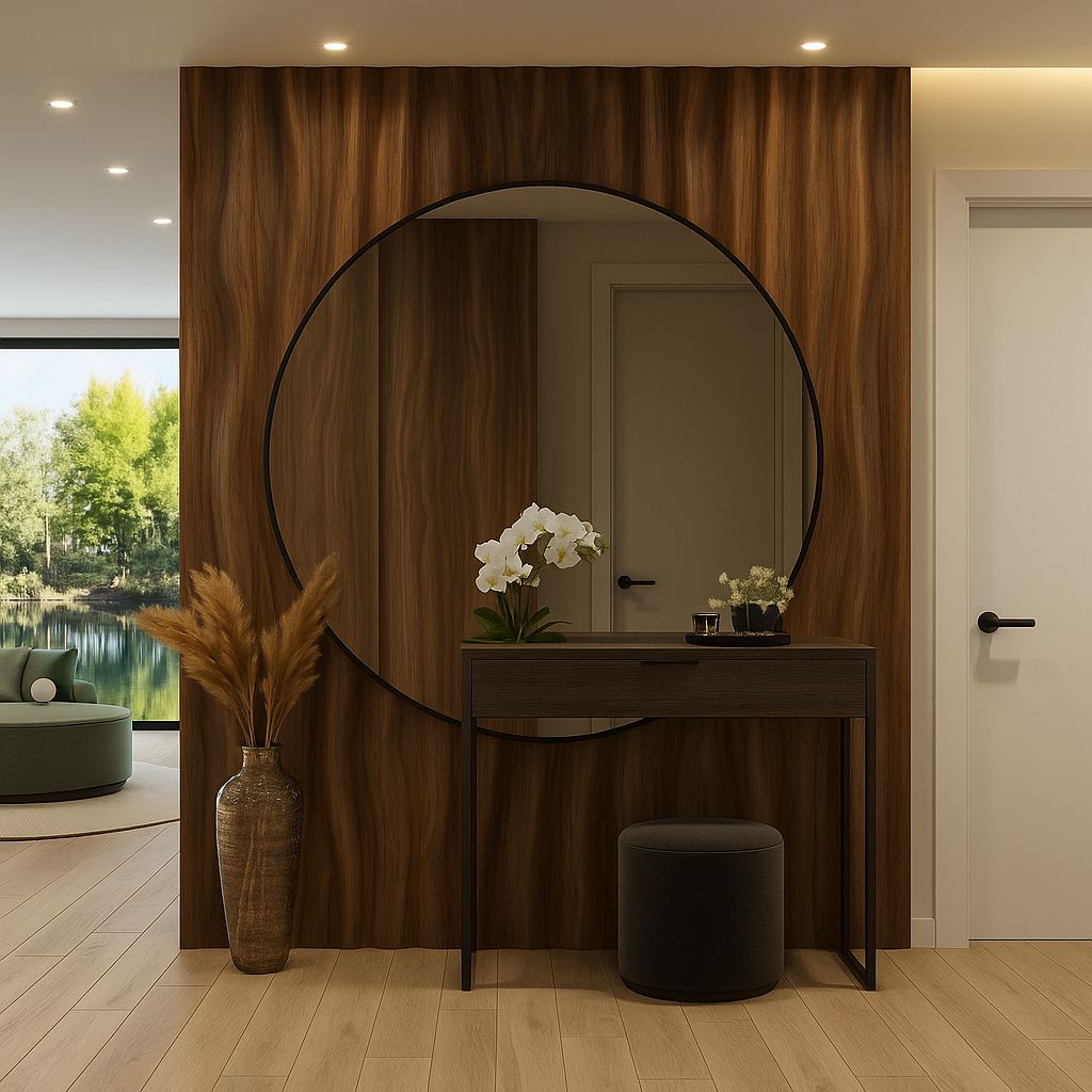 Wave Walnut Wood